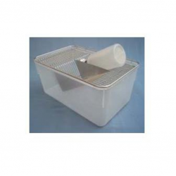 Caixa de Polipropileno 30 x 19 x 13 cm NG sem abas Tampa Cromada completa