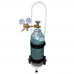Câmara de CO2 - Conjunto Carrinho / Cilindro 4,5kg / Manômetro