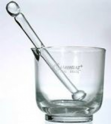 Gral de vidro 100 ml