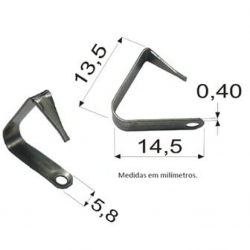 Brinco de Identificação em Inox
